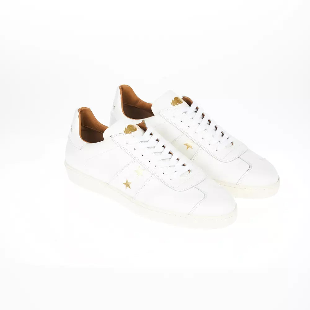 White Leather Men Sneaker