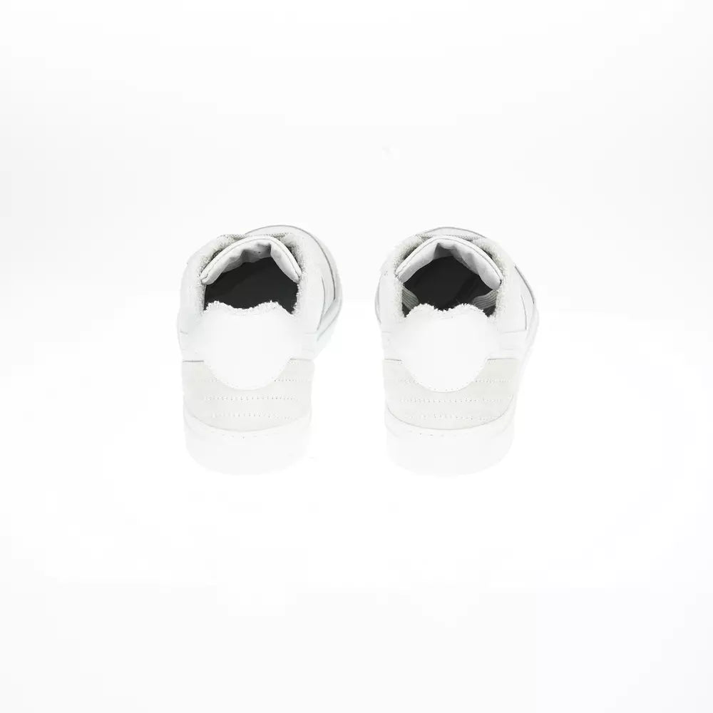 White Leather Men Sneaker