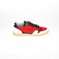 Red Leather Men Sneaker