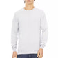 Light-Blue Wool Men Sweater