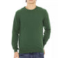 Green Wool Men Sweater