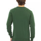 Green Wool Men Sweater