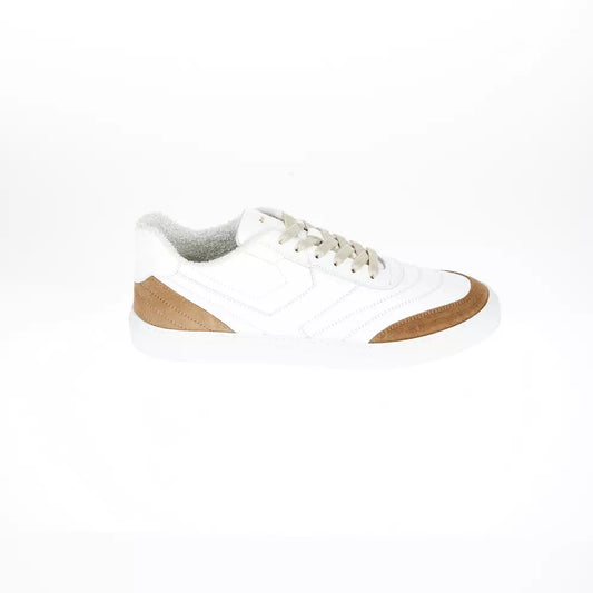 White Leather Men Sneaker
