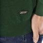 Green Wool Men Sweater