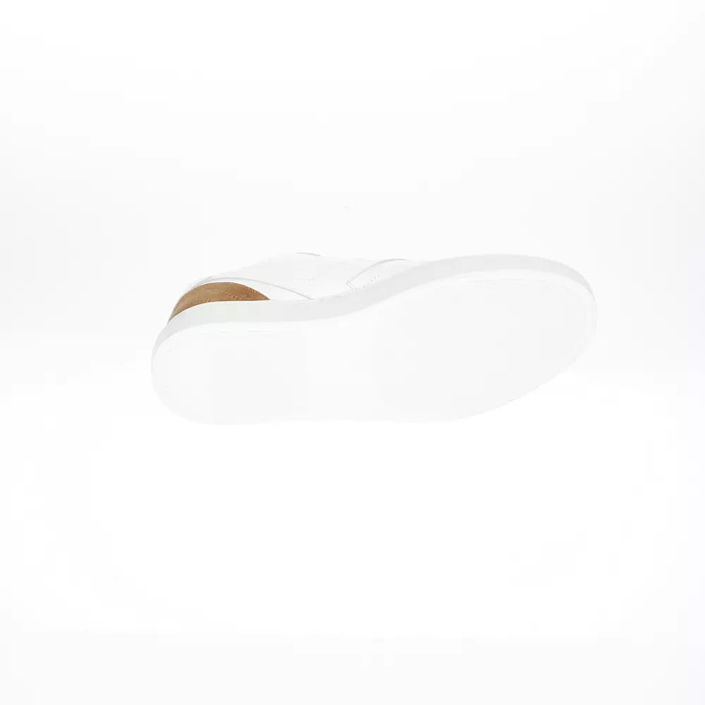 White Leather Men Sneaker