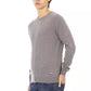 Gray Wool Men Sweater