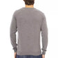 Gray Wool Men Sweater
