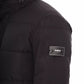 Black Polyester Men Jacket