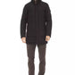 Black Polyester Men Jacket