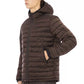 Blue Polyester Men Jacket