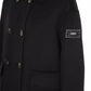 Black Wool Women Coat