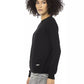 Black Wool Women Sweater