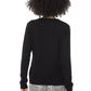Black Wool Women Sweater