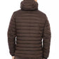 Blue Polyester Men Jacket
