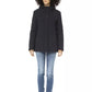 Blue Polyester Women Jacket