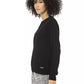Black Wool Women Sweater