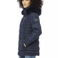 Blue Polyester Women Jacket
