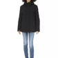 Black Polyester Women Jacket