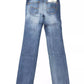 Blue Cotton Women Jeans