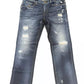 Blue Cotton Jeans & Pant