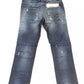 Blue Cotton Jeans & Pant
