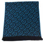 Blue Wool Men Scarf