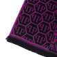 Purple Wool Men Scarf