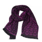 Purple Wool Men Scarf