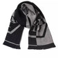 Gray Wool Men Scarf