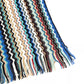 Multicolor Wool Men Scarf