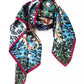 Multicolor Silk Women Scarf