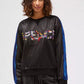 Black Polyester Women Sweater