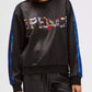 Black Polyester Women Sweater