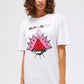 White Cotton Women T-Shirt