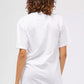 White Cotton Women T-Shirt