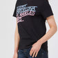 Black Cotton Women T-Shirt