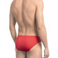 Red Polyamide Men Swimwear
