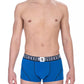 Blue Cotton Men Underwear Trunk Pack