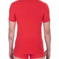 Red Cotton Men's T-Shirt