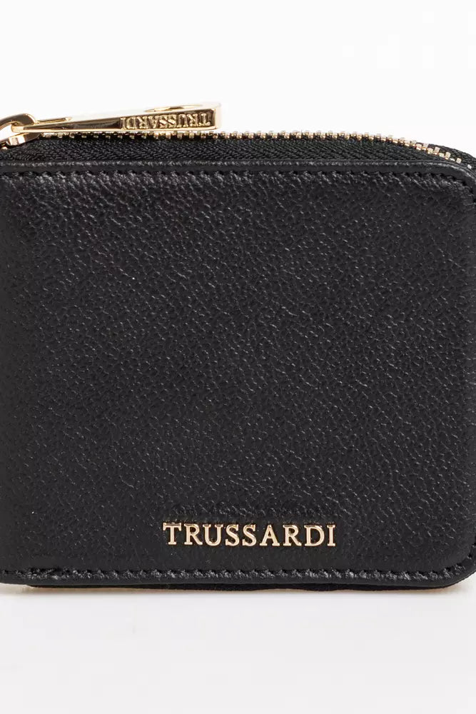 Black Leather Women Wallet