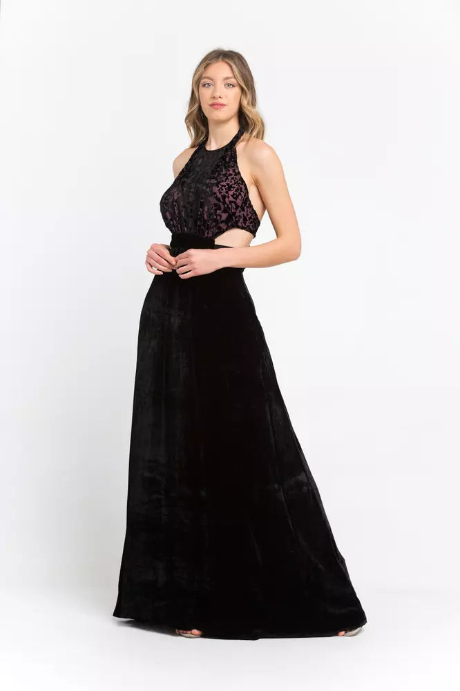 Black Velvet Women Dress