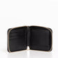 Black Leather Women Wallet