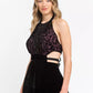 Black Velvet Women Dress