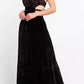 Black Velvet Women Dress