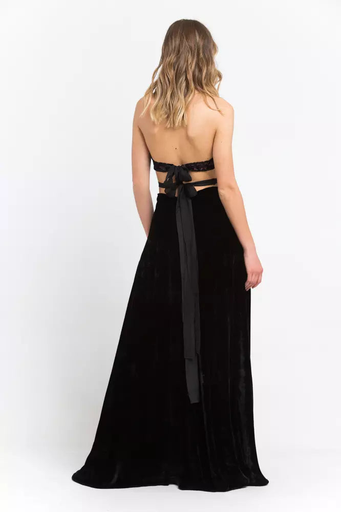 Black Velvet Women Dress