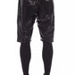 Black Leather Men's Pant