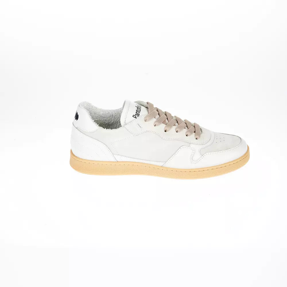 White Leather Men Sneaker