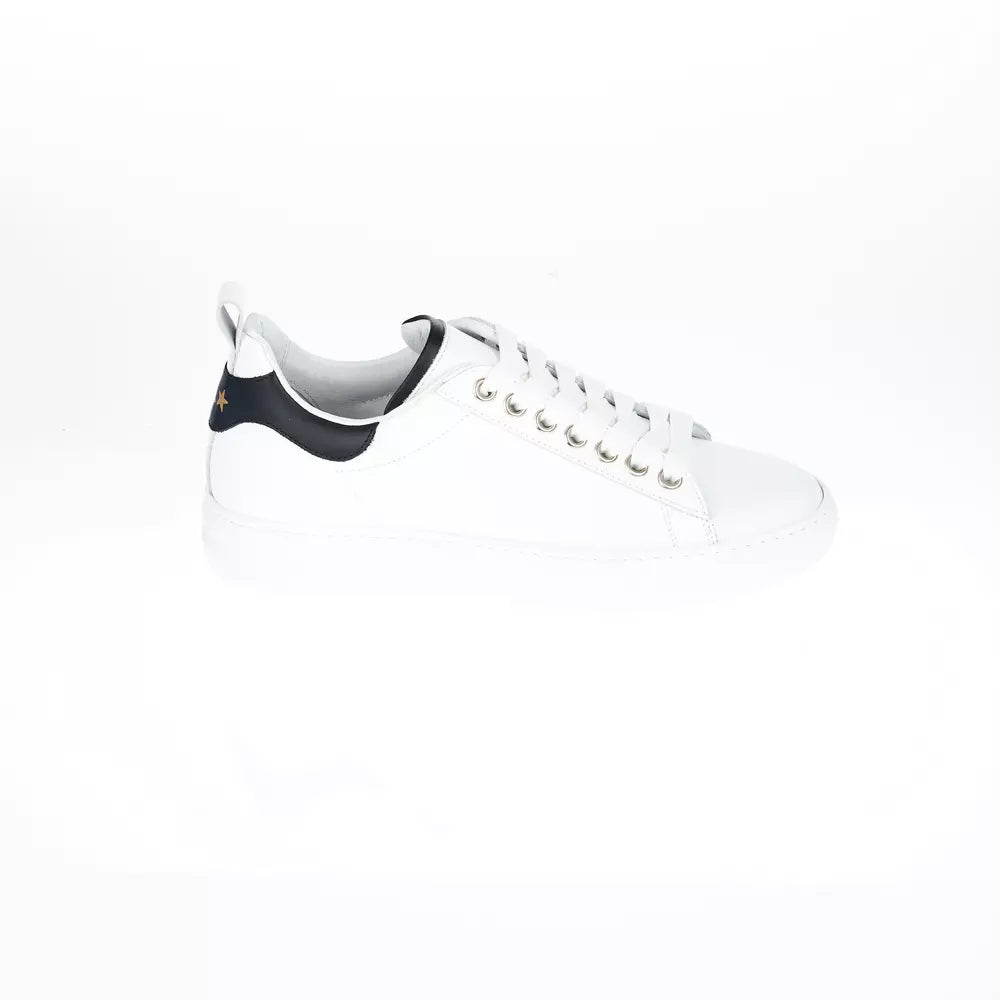 White Leather Men Sneaker