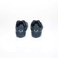 Blue Leather Men Sneaker
