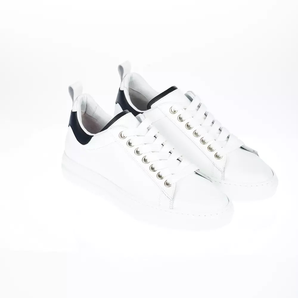 White Leather Men Sneaker